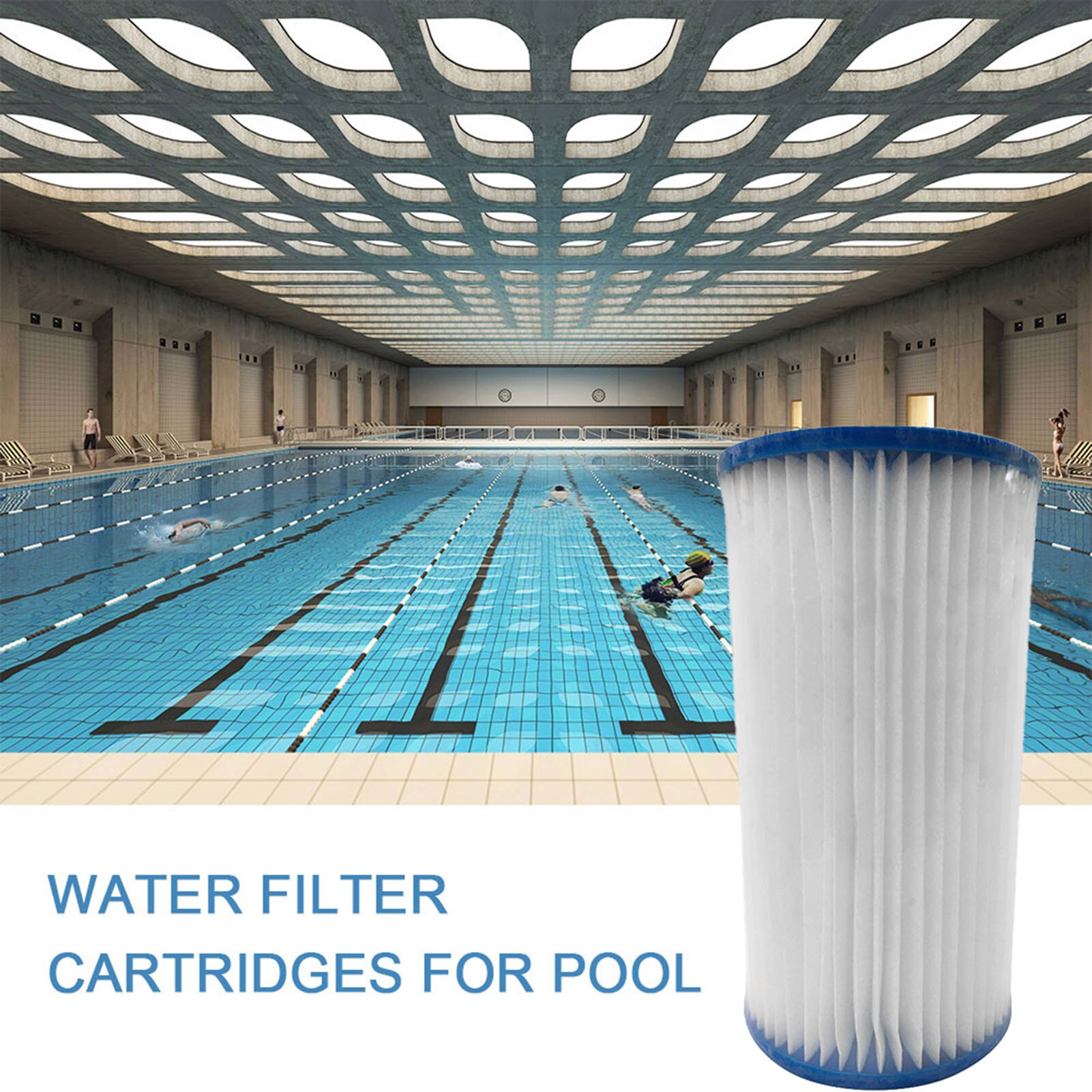 Cartucho de filtro de repuesto tipo A o tipo C, para piscina de verano, cuidado diario, oferta