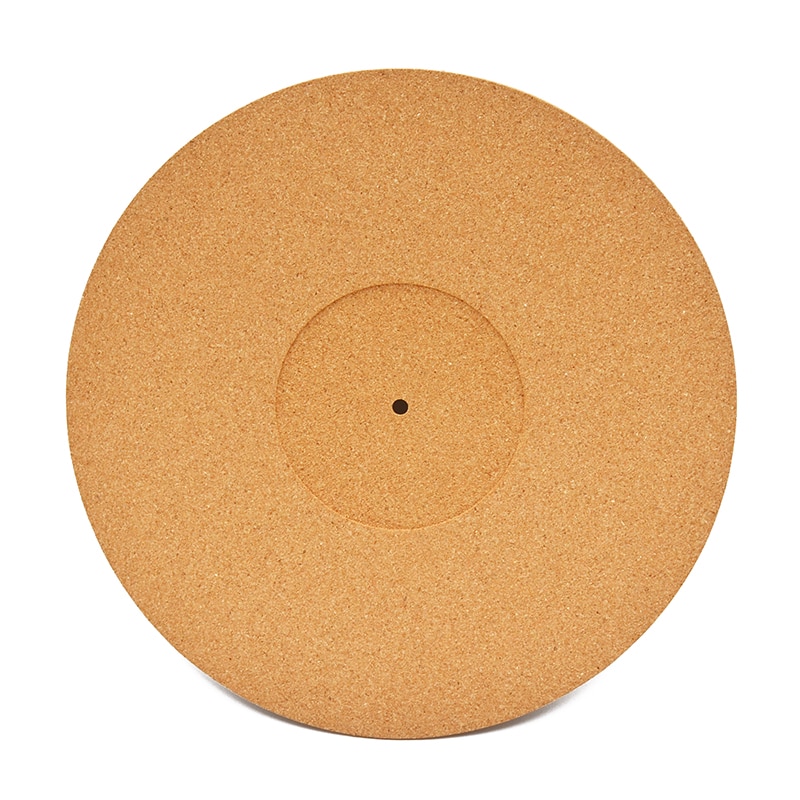 3mm Soft Cork LP Slip Platter Mat AntiStatic Slip... Grandado