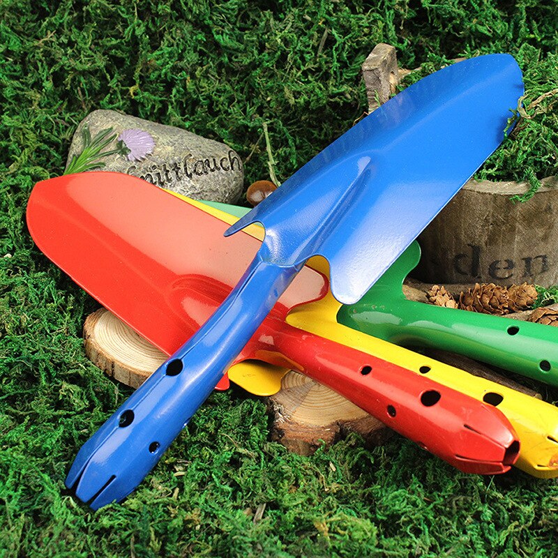 Wooden Handle Small Flower Shovel Garden Tool Simple Iron Tool Durable Garden Shovel Tool
