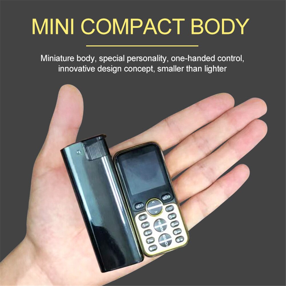 Kf001 mini mobiele telefoons met bluetooth-functie, kleine balk, magic voice  mp3 play, dual simkaart