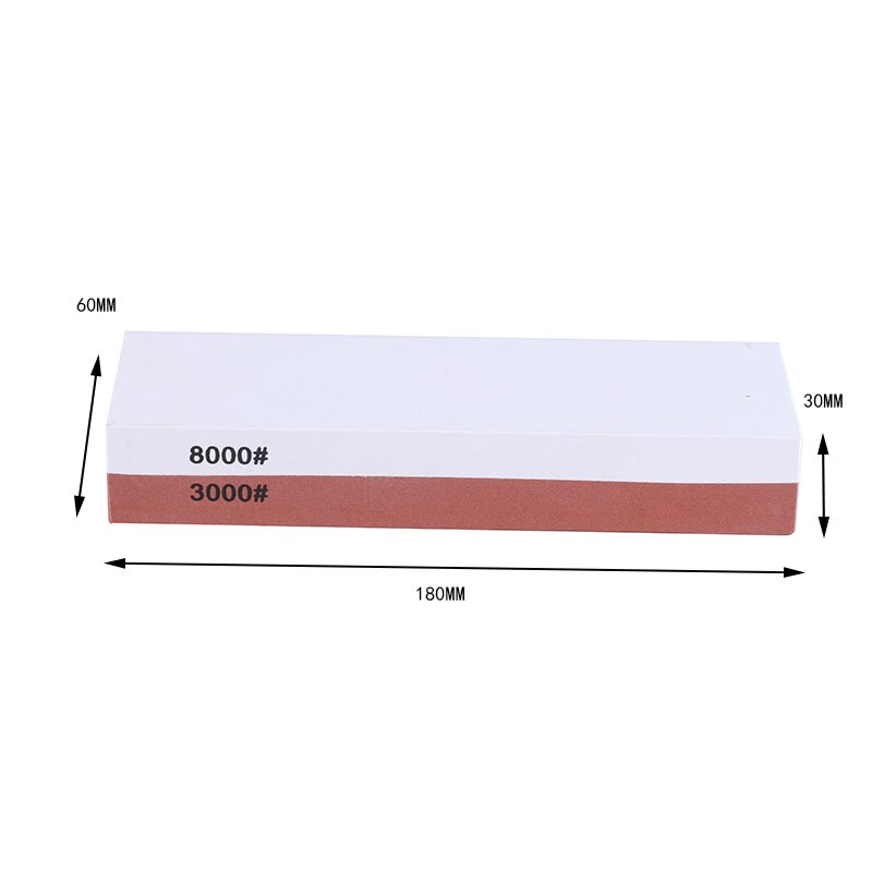 3000/8000/10000 Kitchen Knife Sharpener Whetstone Water Stone Honing Knife Grinder Sharper System Sharpening Stone: D Red White