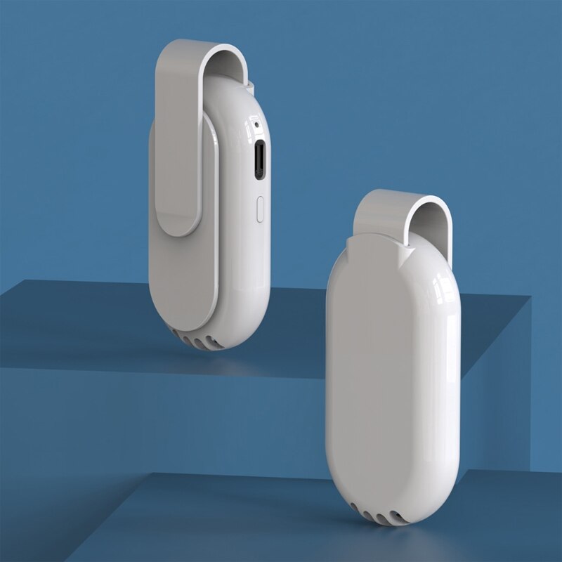 Wearable Air Mask Fan, Health Protection Clip on Fan, Make Breathing Easier U1JE