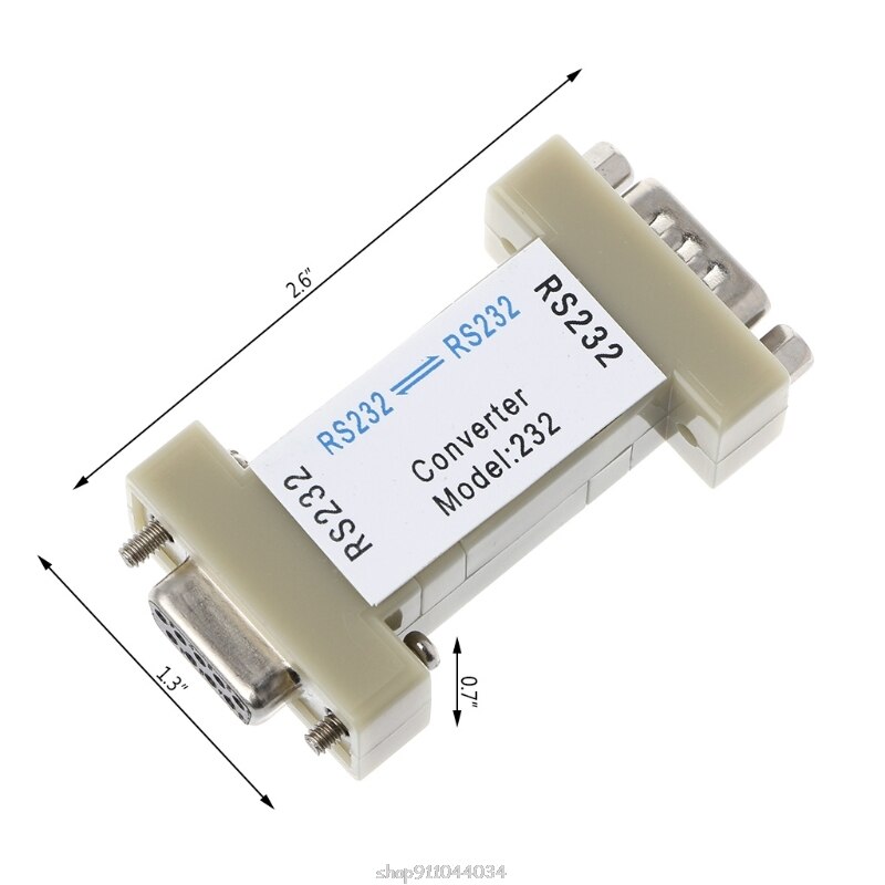 Port Powered RS232 To RS232 Serial Port Optic Electric Isolator Protect PC RS232 Ap15 21