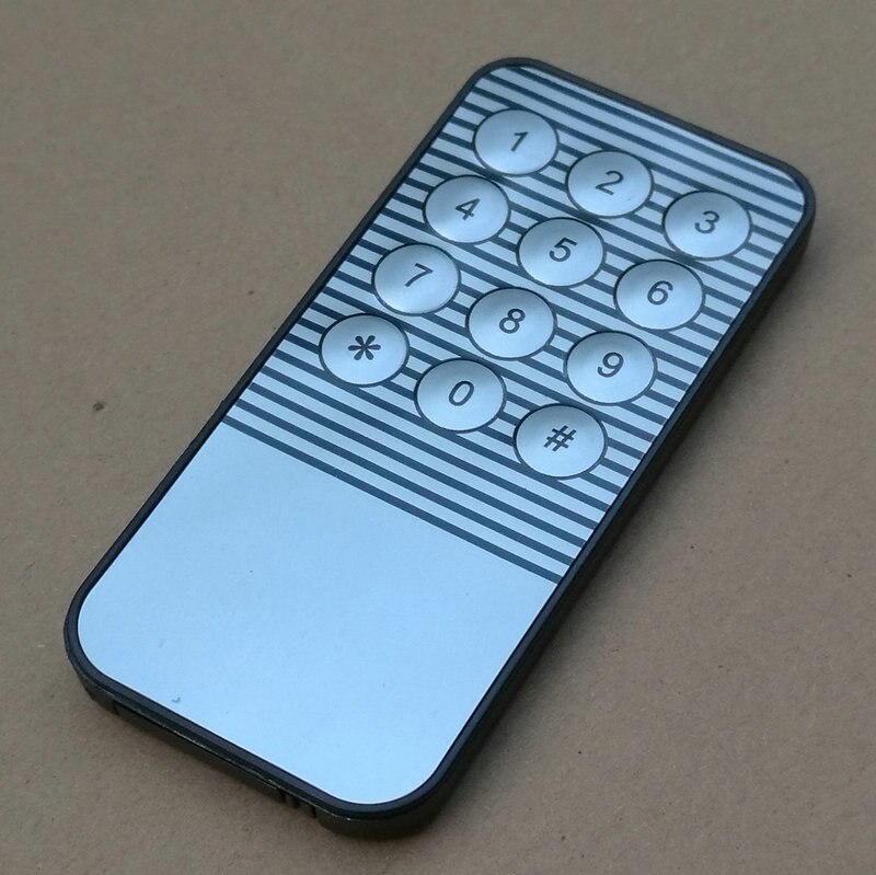 GROW 12 Keys Infrared Remote Controller