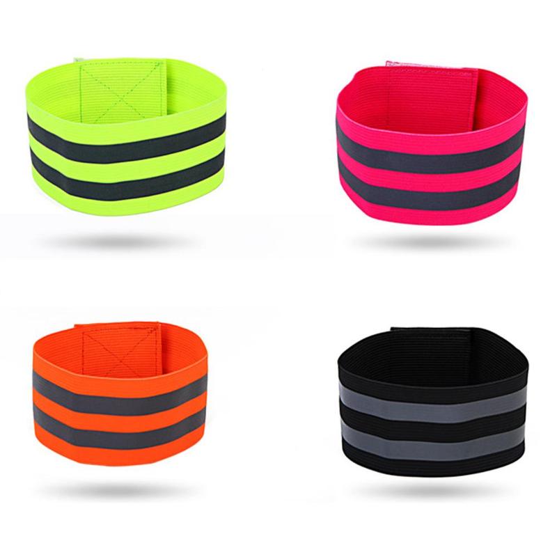 Reflekterende bånd elastisk armbånd armbånd ankelbenstropper reflekterende sykkelstropper gåteip til nattjogging sikkerhet  m6 r 5