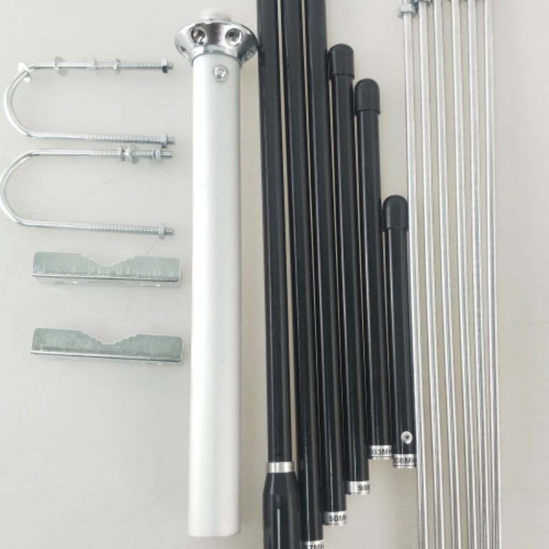 Staffa antenna 1/4 onda antenna GP professionale mezza onda simmetrica dipolo antenna in lega di alluminio antenna trasmettitore FM