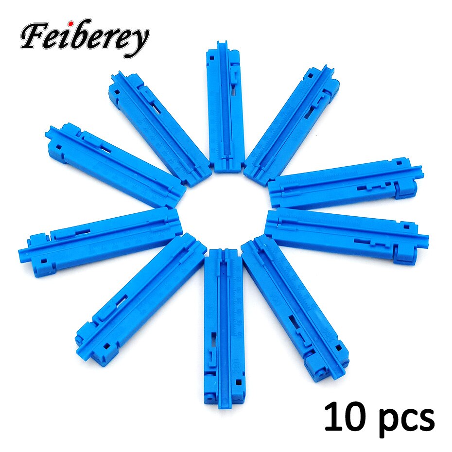 Fendeuse de Fibers Optiques de haute Précision de Coupe Couteau Fibre Optique Clivador de Fiber FTTH Outil Fendoir Optique de Fiber: 10pcs Cutting Jig