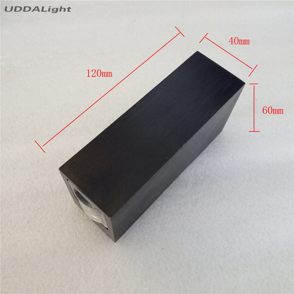 CREE LED draussen lampe 3-6W Zauberstab lampe Ich bin freien schwarz 15 grad Schmale Veranda licht