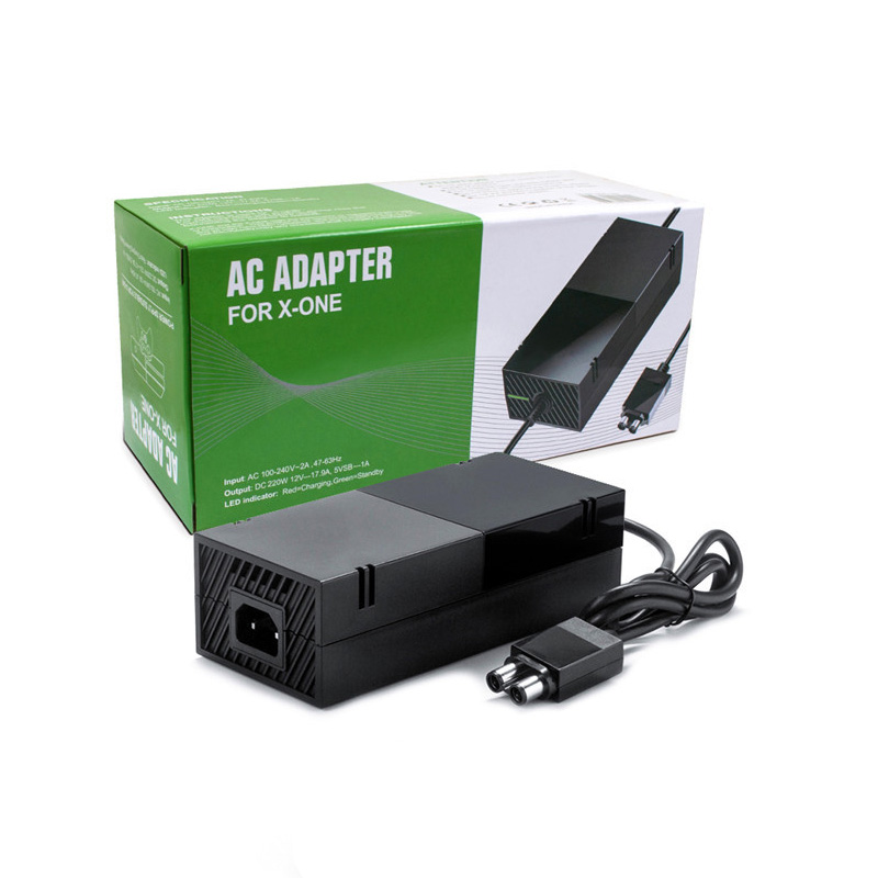 Xbox-one AC Adapter Power Supply Brick Power Supply 220W Power Supply Charger Cord for Xbox one Console 100-240V US/UK/AU/EU