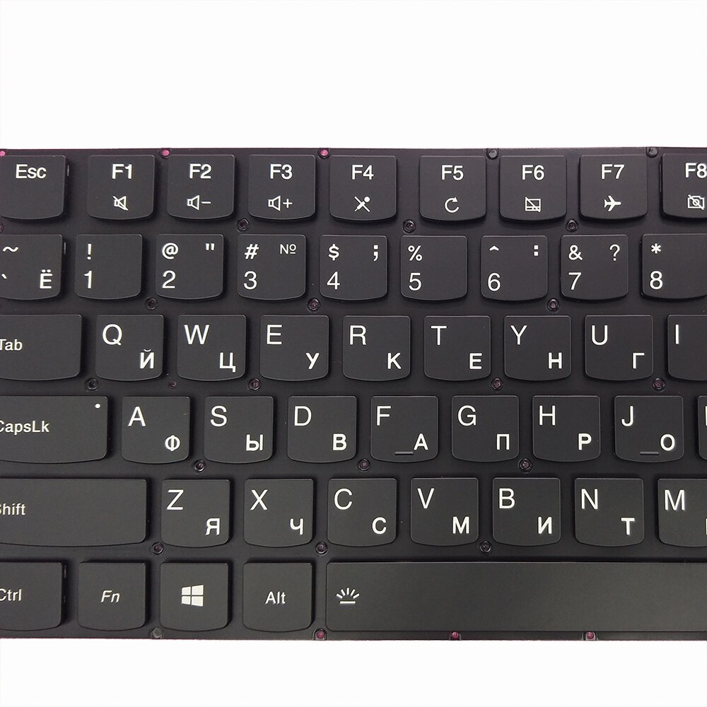 laptop RU replacement keyboard for Lenovo Y720 notebook backlight SN20M27296 PK1312M5B11 Russian black keyboards Recommend