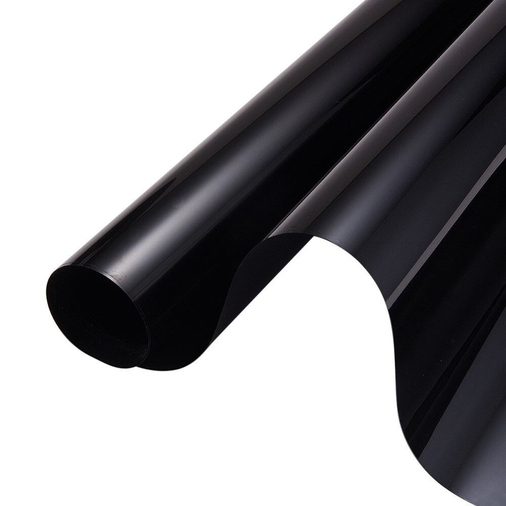50cm x 3m Auto Fenster Tönung Film Folien Solar- Glas VLT 1%-50% Schwarz Rolle 1 Lage Auto Auto Haus Kommerziellen Solar- Schutz
