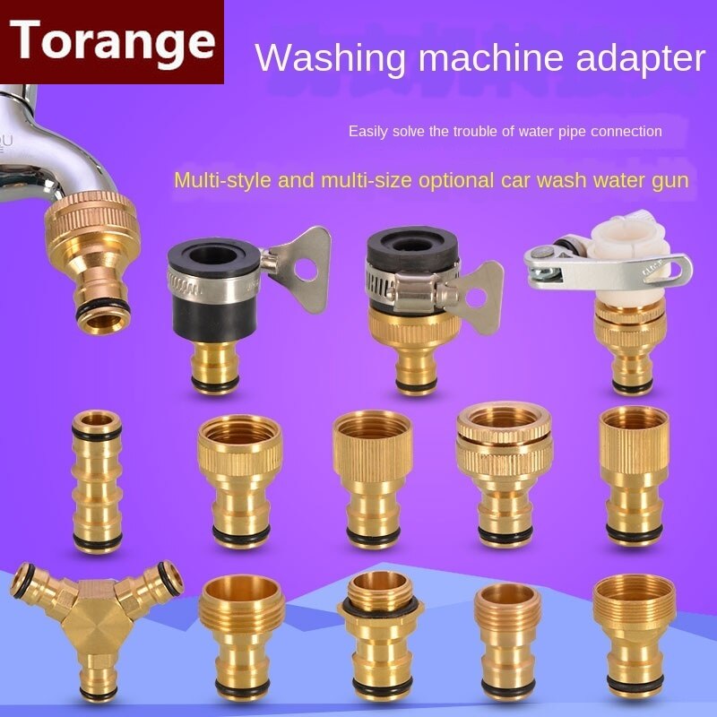 Waschmaschine küche becken wasserhahn anschluss wasser rohr Auto waschen wasser schlauch Transfer Schnittstelle mund nippel zubehör