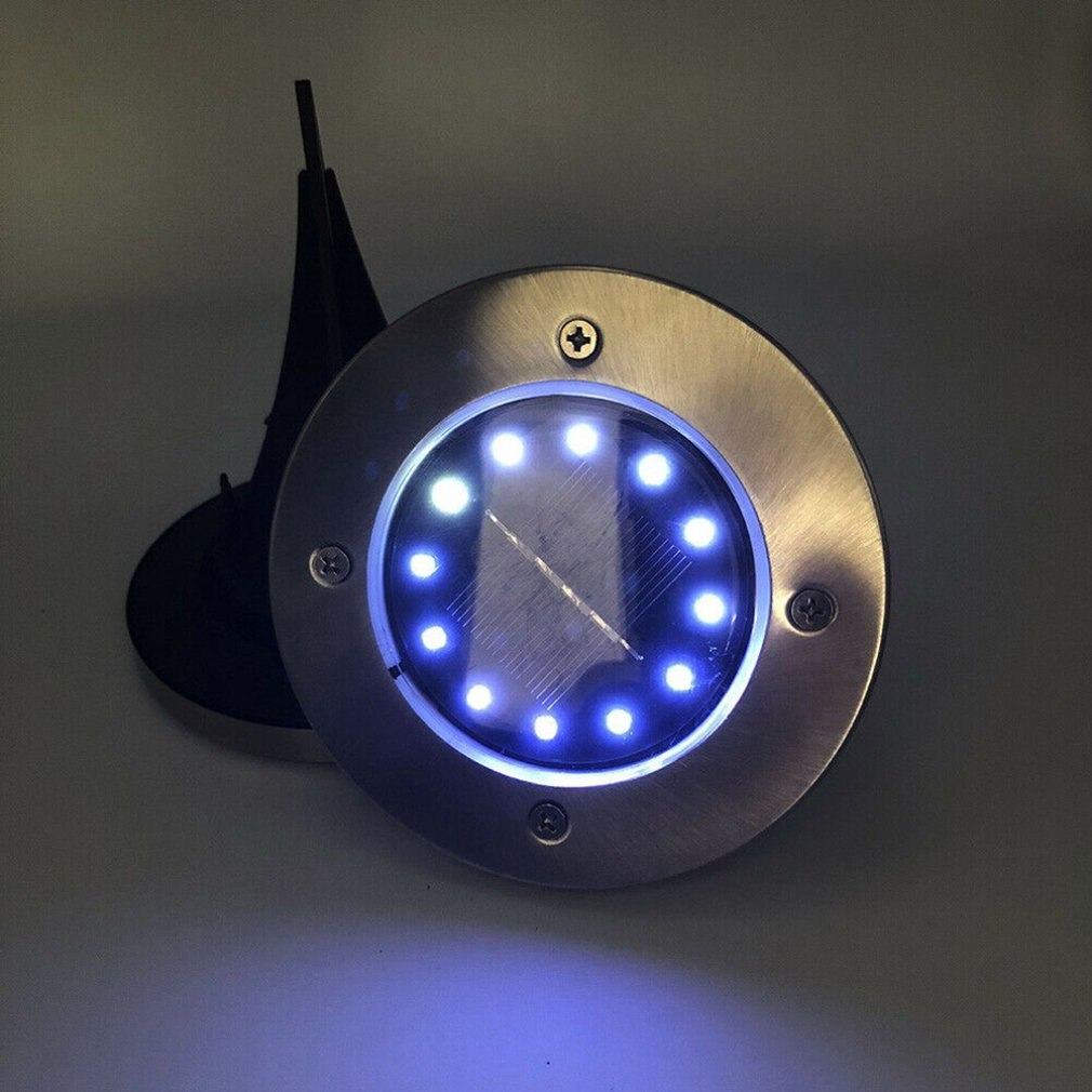 8 led udendørs have solenergi gang lys landskab græsplæne terrasse gård lampe udendørs have sol kanal lys græsplæne lys