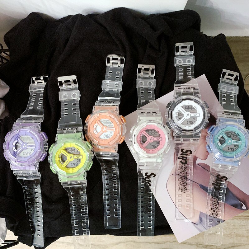 Sport montre numérique hommes femmes veilleuse LED montre Silicone électronique garçon fille montre Couple montres enfant horloge relogio reloj