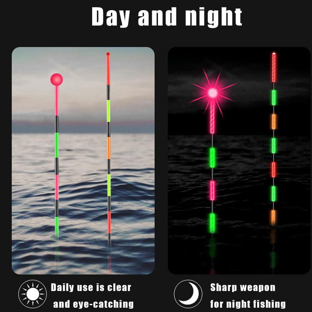 Flotador LED inteligente para pesca nocturna, boya electrónica Ultra sensible, accesorio de pesca al aire libre, superbrillante, novedad