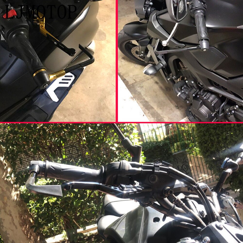 Til yamaha v-max 1200/ vmax 1200 mxt 850 niken gt motorcykel beskytter proguard system bremsekobling håndtag beskytte