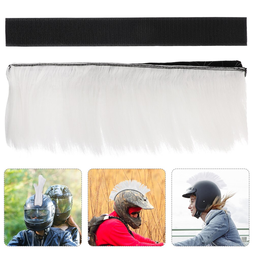 Casque de moto cafard décor casque décor casque de moto ornement: White