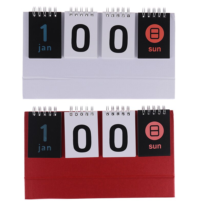 Daily Planner Desk Desktop Calendar Office Planning Organizer Perpetual Calendar
