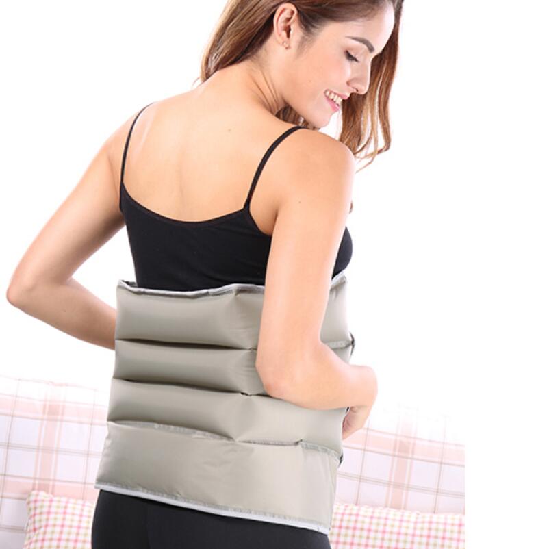 Air massager accessories, arms, belts, legs: 4 airbags / Brown Red