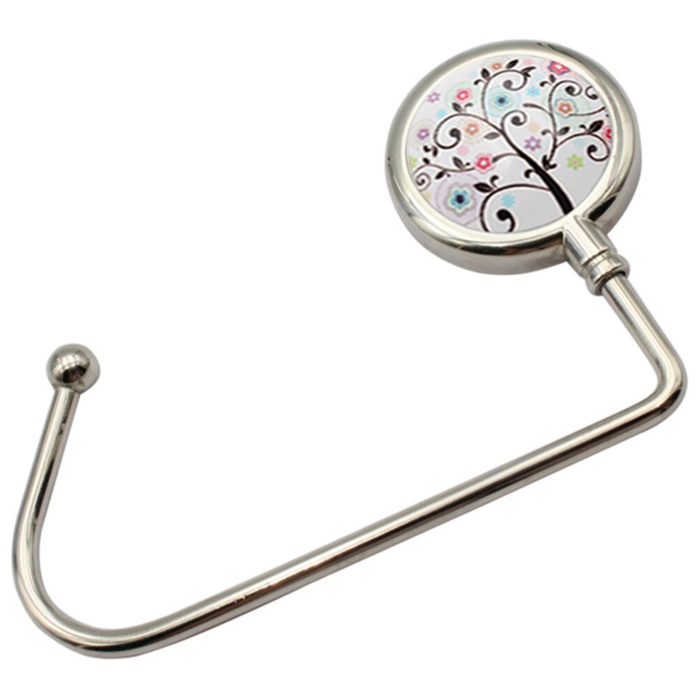 Cintre De Sac à Main En Forme De Cœur Pour Table Et Voyage, Crochet élégant Et Robuste Unisexe En Alliage De Zinc Pour Sac à Main Pliable