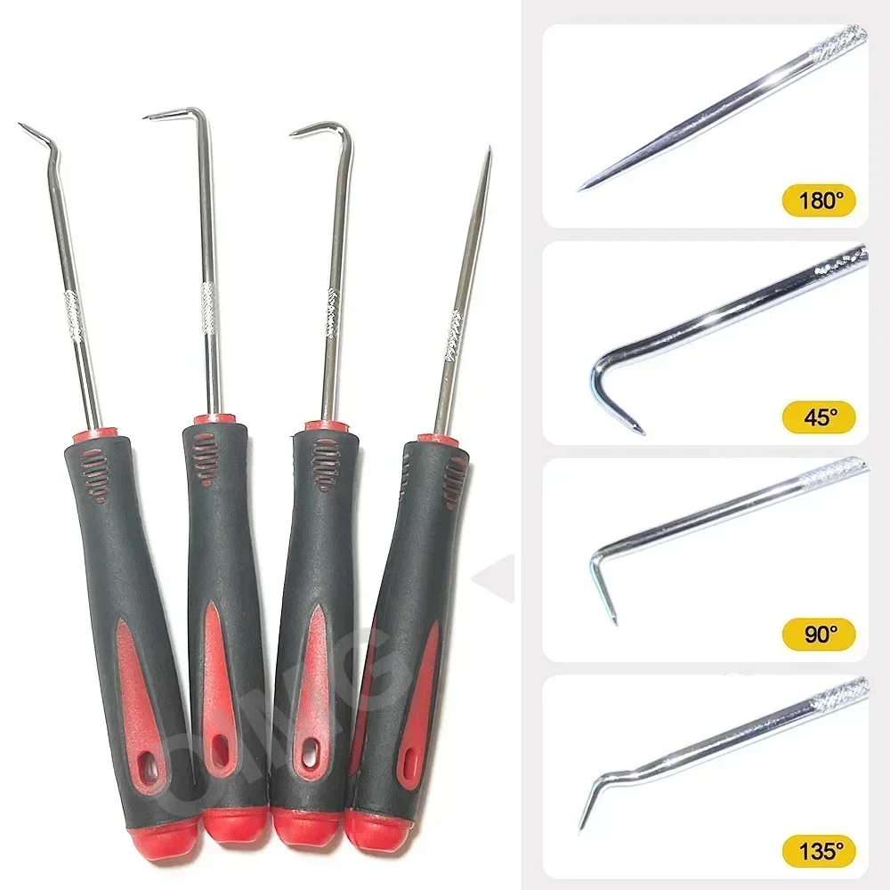 Auto Öl Dichtung Schraubendreher einstellen O Ring Dichtung Abzieher Haken Entfernung Werkzeug Reifen Stein Reinigung wählen und Haken einstellen für Automobil