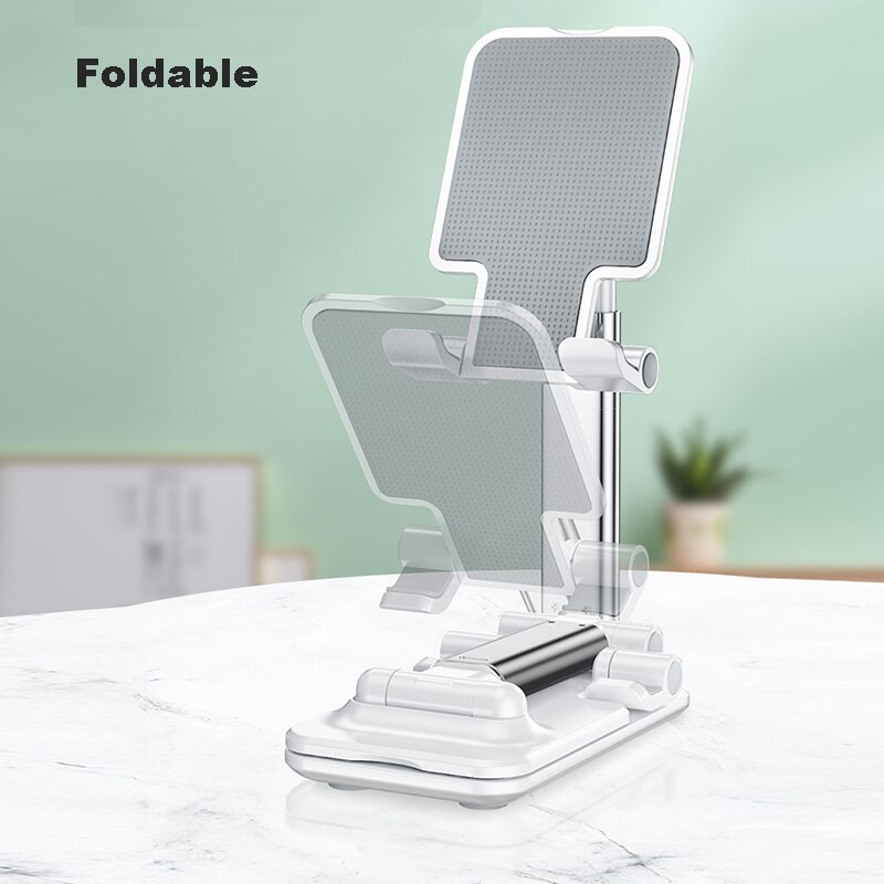 Foldable Desk Mount Mobile Phone Holder Stand for iPhone iPad Huawei Samsung Tablet Smartphone Portable Phone Stand