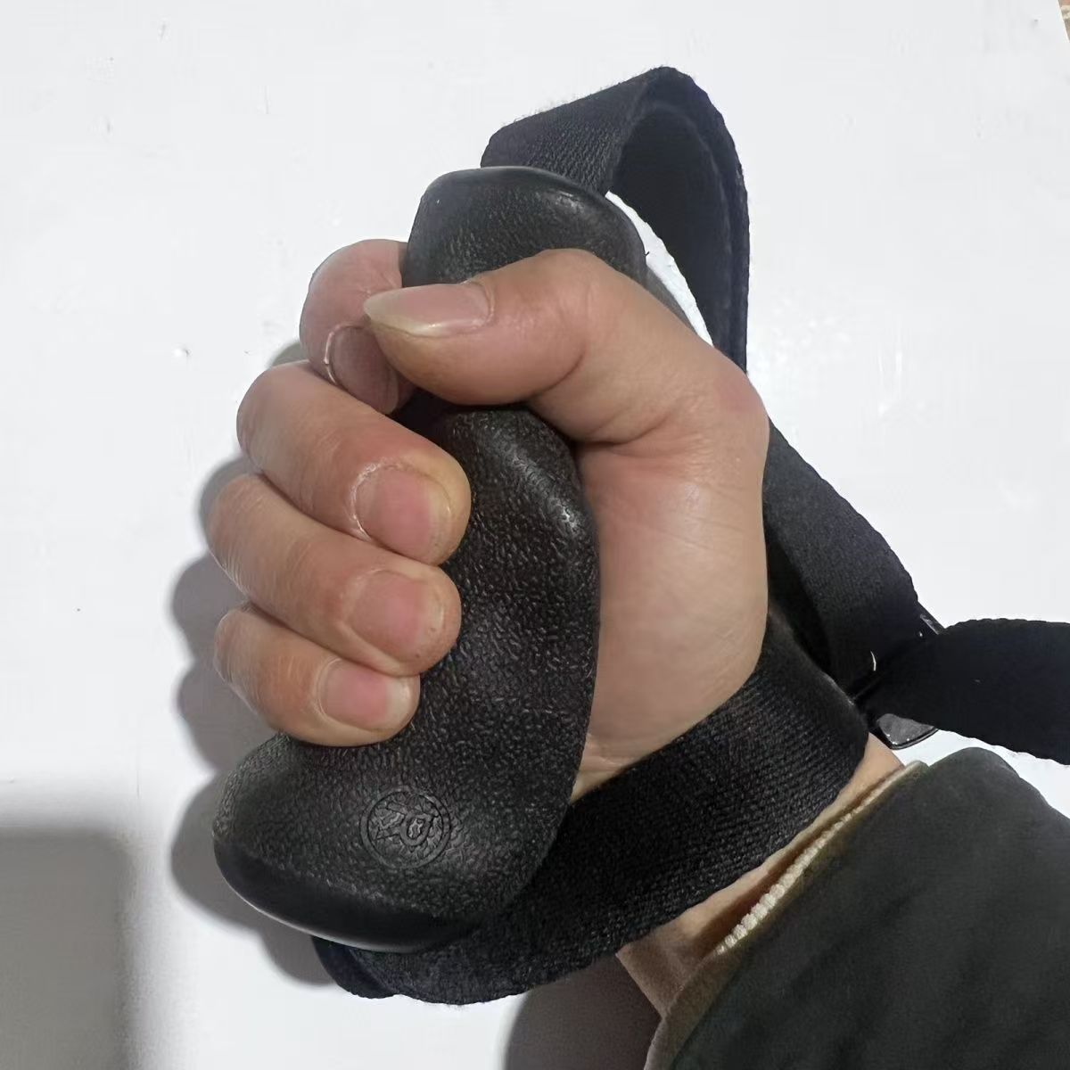 Bionisk handledsträning vävband brottning supination armbrottning handgrepp kraft styrketräning gripmuskel: Svart