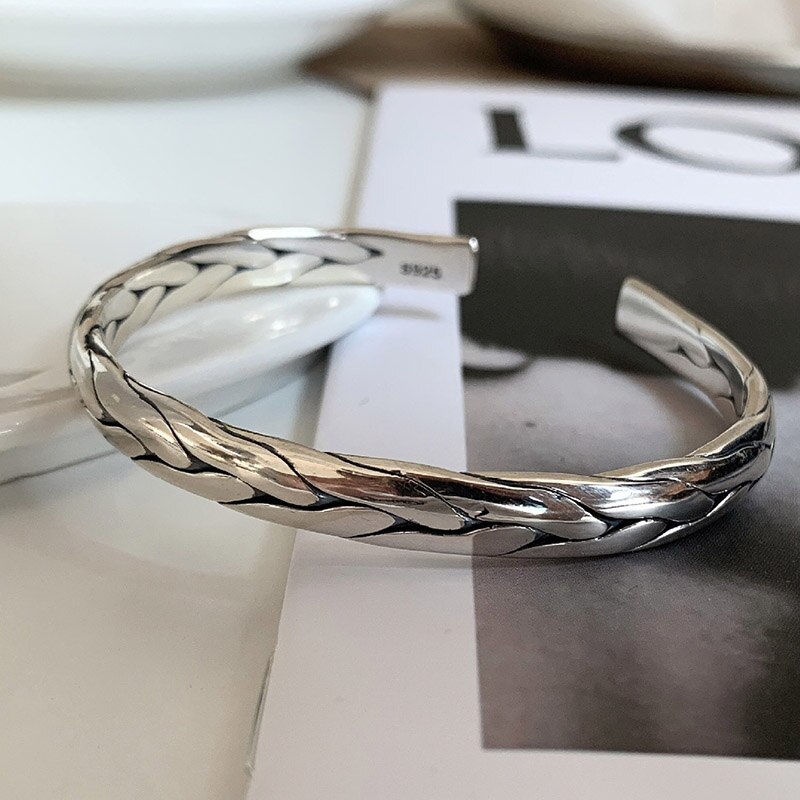 Pixiu-brazalete con amuleto de la suerte para hombre y mujer, brazalete abierto, de San Valentín