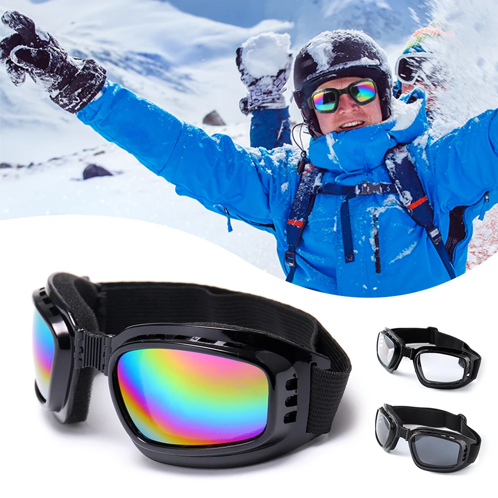 Occhiali da ciclismo Antivento Occhiali sportivi da esterno Occhiali da sole da motocross Occhiali da snowboard Occhiali da sci UV400