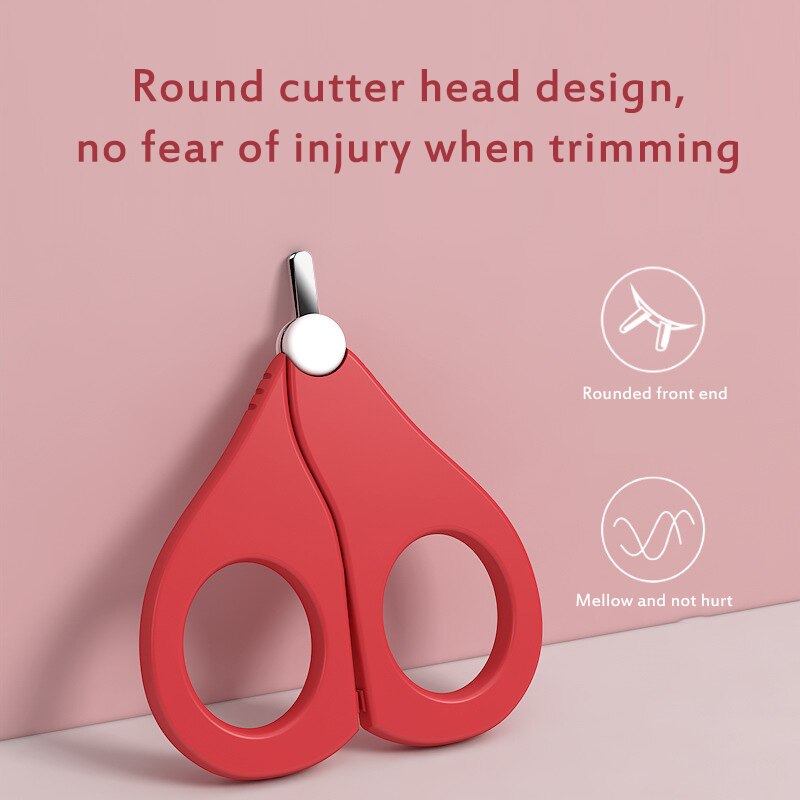 4pcs Baby Boy Girl Nail Clipper Set Safety Scissors Newborn Infant Child Anti-pinch Nail Clipper Manicure Tools