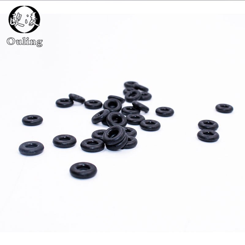 20Pcs M3 M4 M5 M6 M7 M8 M9 M10 Wit Silicon Zwarte Nbr O-Ring Seals Schroef Washer rubber Washer Pakking Ring Assortiment Pakkingen