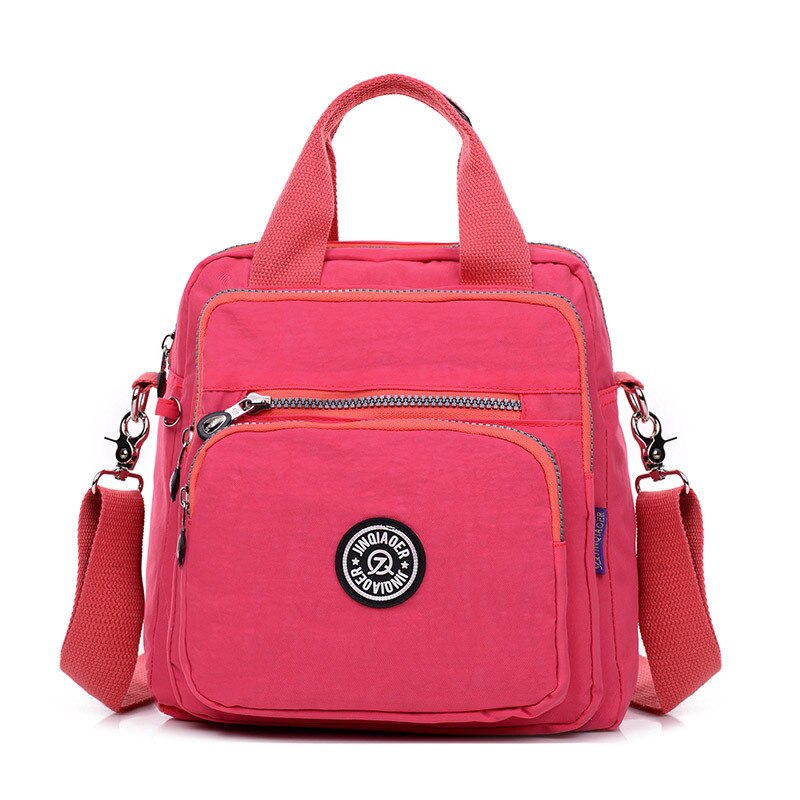 Tas Vrouwen Stijl Waterdichte Nylon Tas Crossbody Tas Mode Mama Schouder Multi-Functionele Rugzak
