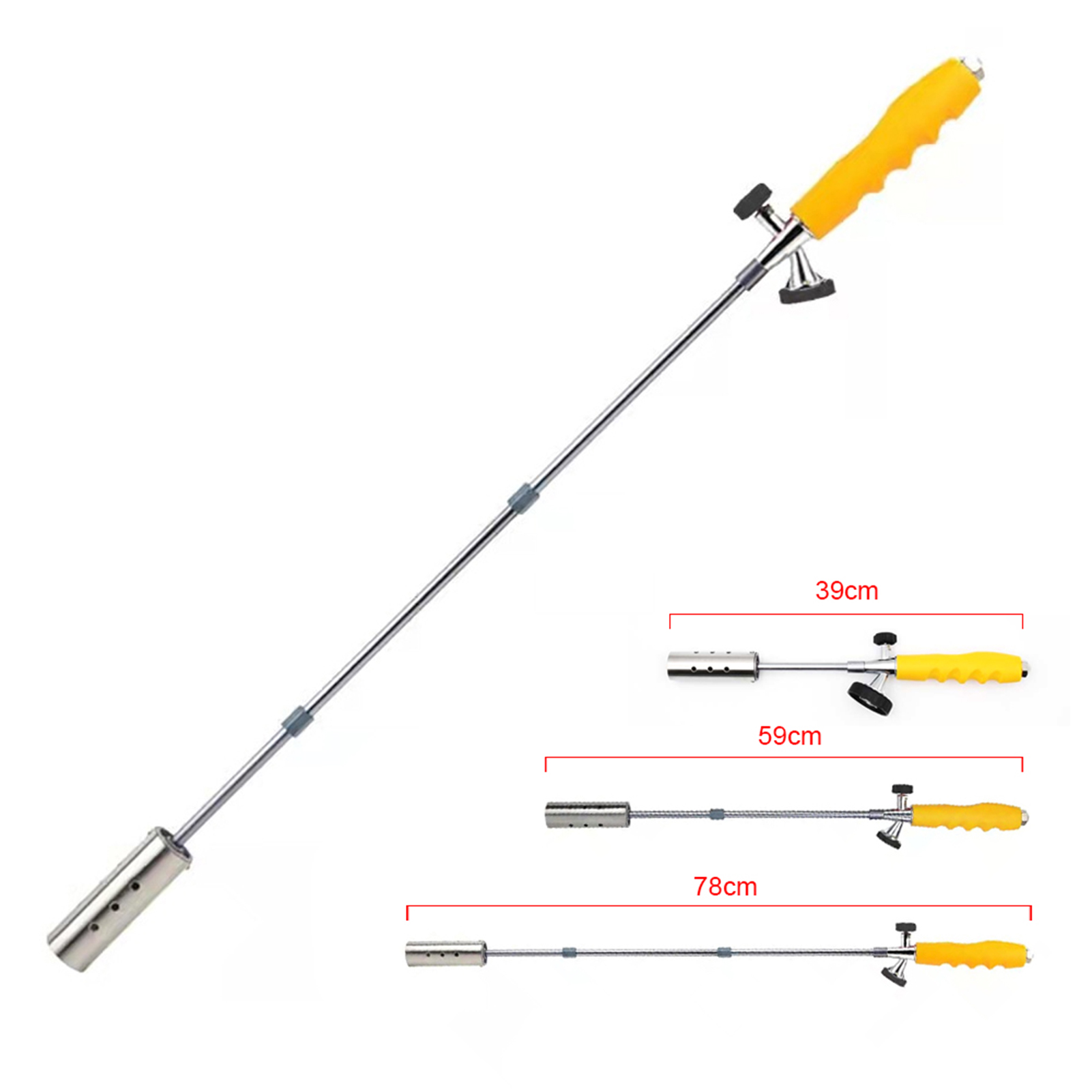 Campingmoon mt -3955 luke branner maskin gressbrennere blåslampe flerbruksgasser fakkel camp flamethrowers: Type 2