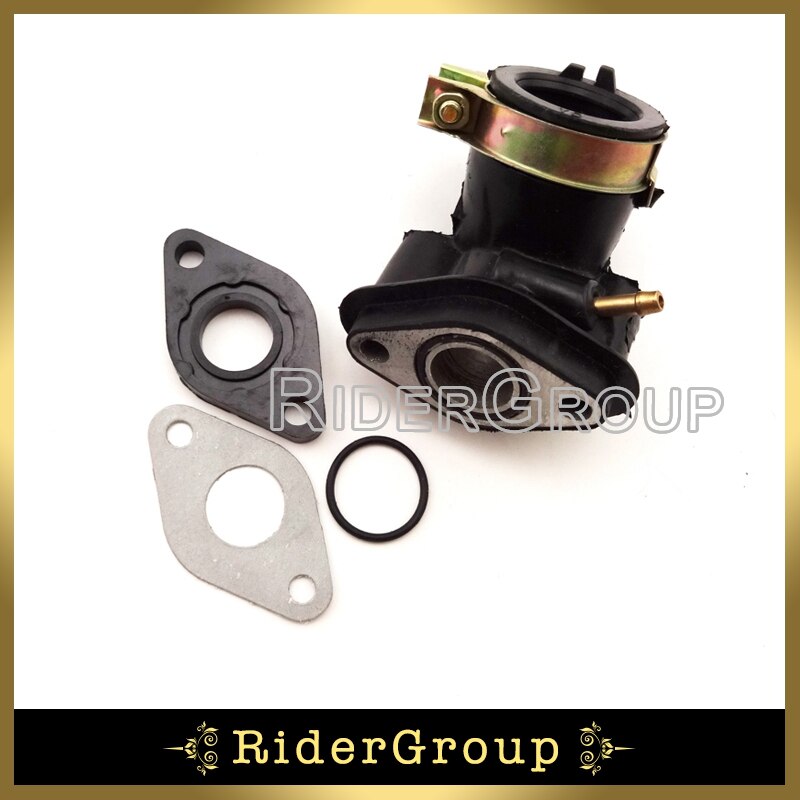 Inlaatspruitstuk Inlaat Pijp + Pakking Kit Voor GY6 50cc SUNL Baotian Znen Jmstar Chinese Bromfiets Scooter