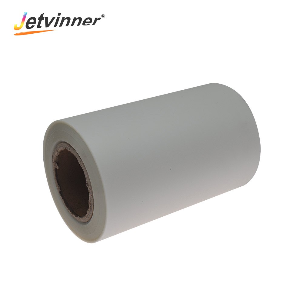 Jetvinner 21cm*100m Roll PET Transfer Film For Epson L805 A4 DTF Printer For Direct Transfer Film Printing PET Film For T-shirt