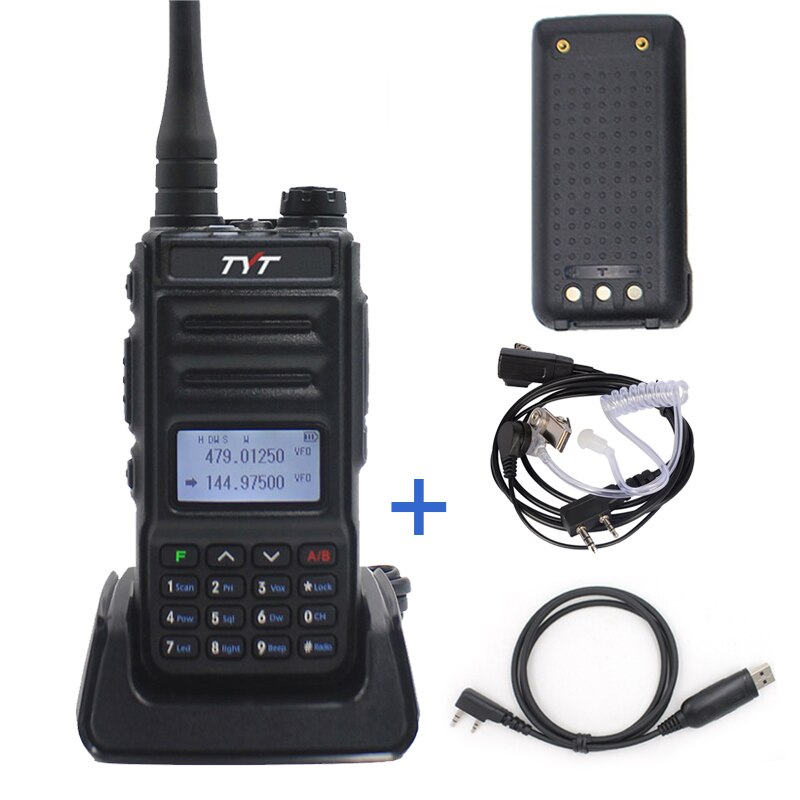 TYT TH-UV88 walkie-talkie dwuzakresowy VOX szyfrator radio FM 136-174MHz 400-480MHz 5W ręczny nadajnik-odbiornik