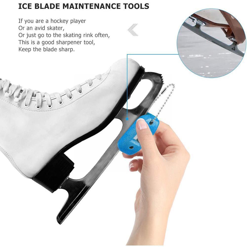 Portable Skate Sharpener Blade Ice Skate Sharpeners Machine For Speed Skates, Ice Hockey And Player Skating W3q0