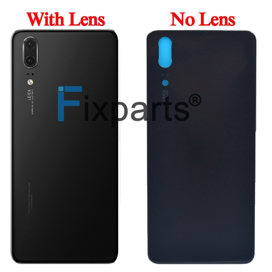 For Huawei P20 Back Battery Cover EML L29 L22 Back Glass Door Housing Case For Huawei P20 Battery Cover Rear Panel