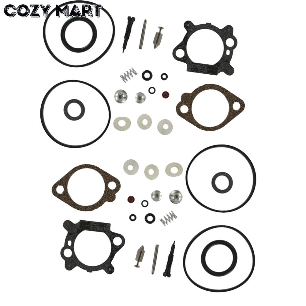 2x Carburateur Réparation Kit de Reconstruction pour Briggs & Stratton 498260 493762 492495 3.5 4 CV Max Série Quantique 5HP Moteur Loup 2059 223