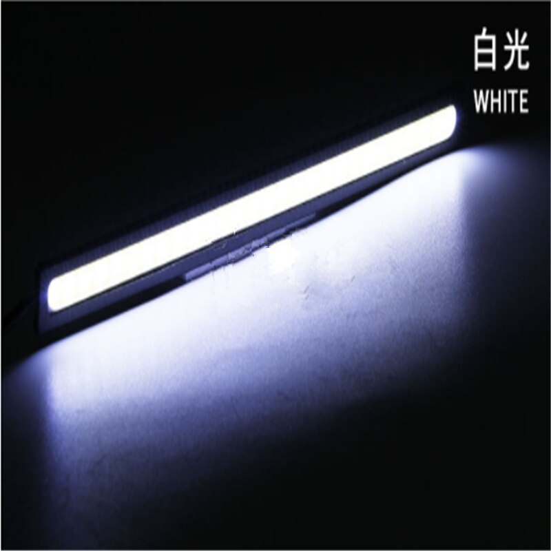 1PC 17cm Universal Daytime Running Light COB DRL LED Car Lamp External Lights Auto Waterproof Car Styling Led DRL Lamp: Default Title
