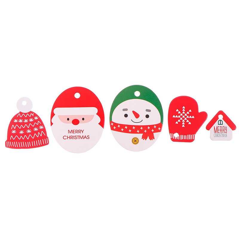 50 stücke Weihnachten Stichworte Papier Verpackung Gedruckt Frohe Weihnachten Neue Jahr Stichworte Für Kasten Kuchen Party Etikett hängen Schild