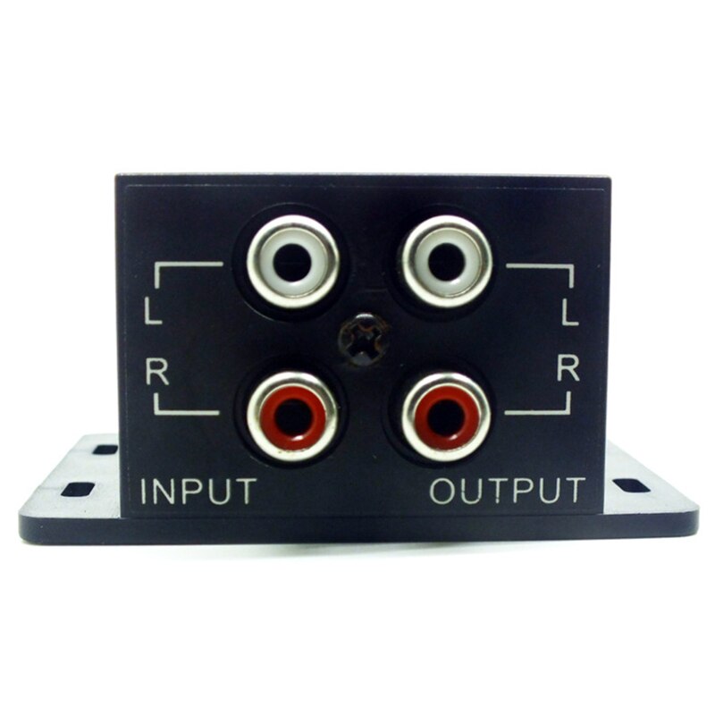 Auto Eindversterker O Regulator Bass Subwoofer Equalizer Crossover Controller 4 Rca Passen Lijn Niveau Volume Amplifi