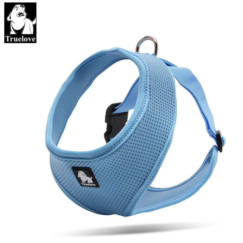 Truelove Puppy Cat Pet Dog Harness Breathable Mesh Nylon dog Harness Strap Soft Walk Vest Collar For Small Medium Size Dog Pets