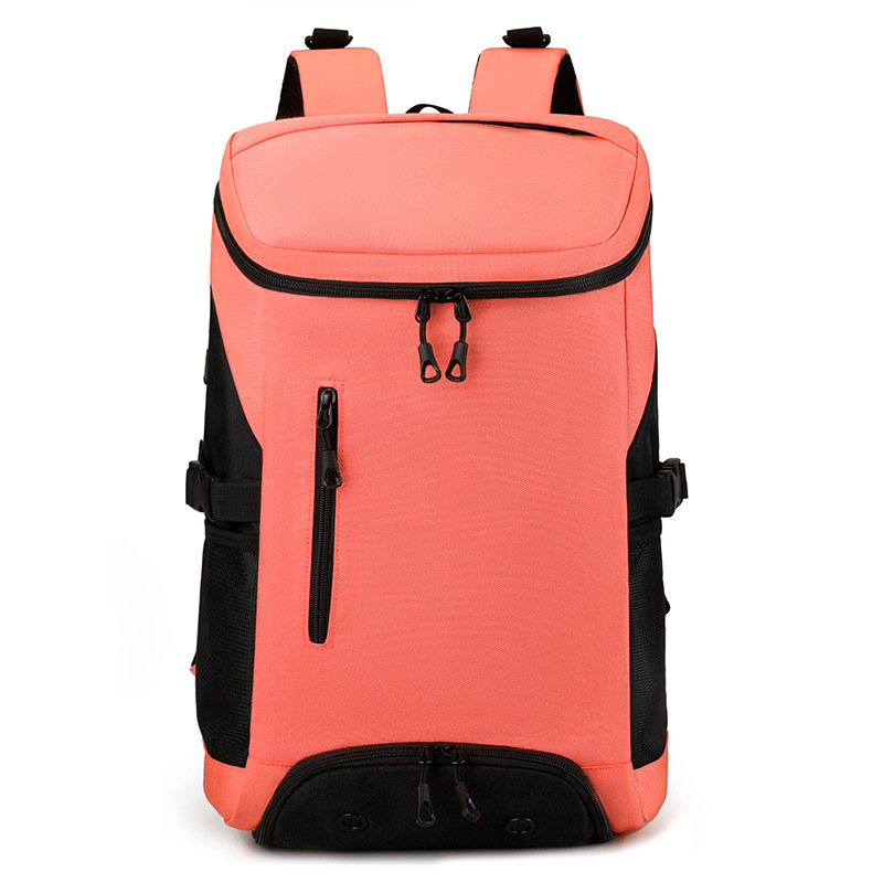 Badminton Bag Large Capacity, Multifunctional Sports Backpack, Unisex Tennis Racket Bag, Gym Yoga Travel Bags, Notebook Backpack: light yellow