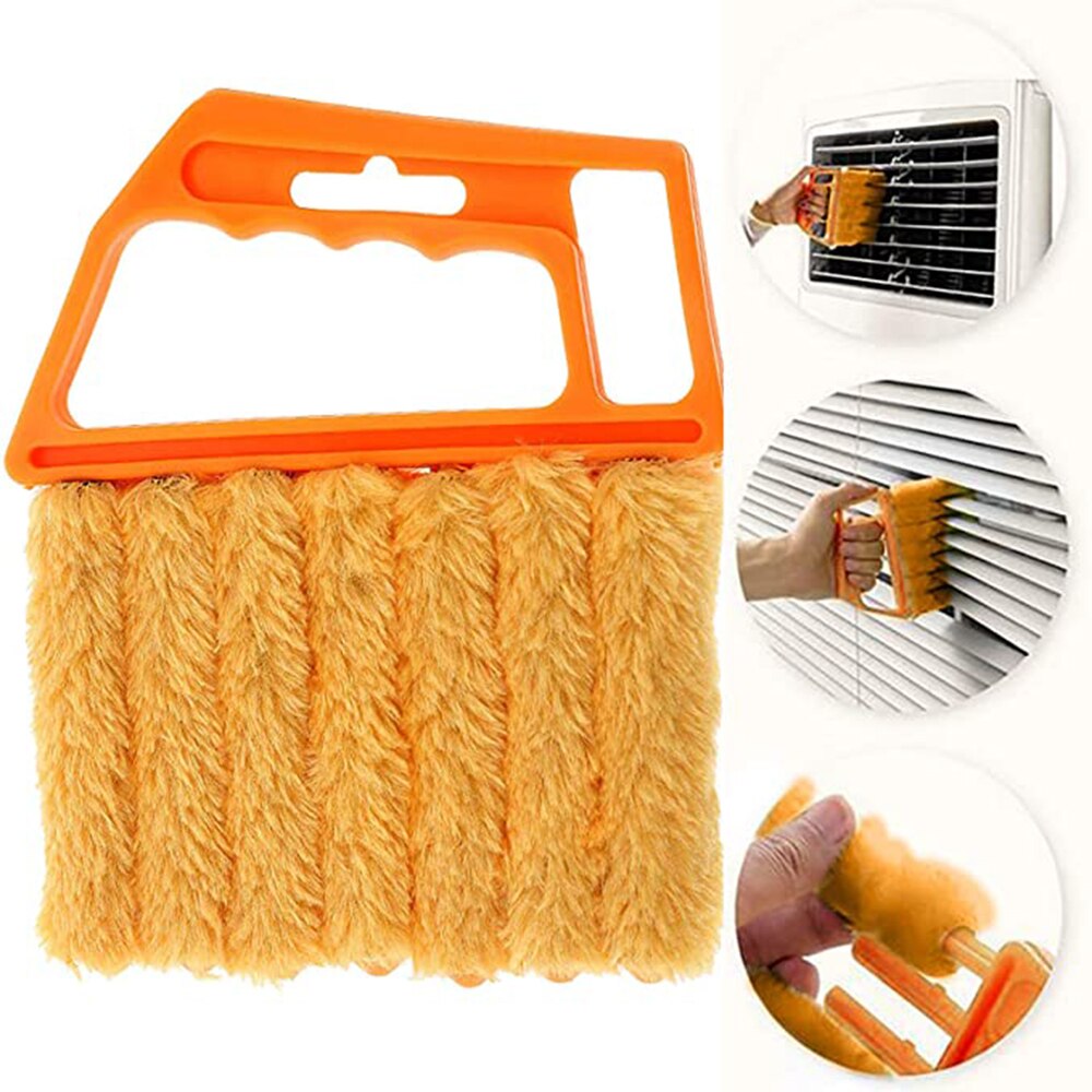 Window Blinds Blinds cleaning brush broom Mini Hand-held Blind Duster Air Conditioner Duster Dirt Cleaner Housework Tool