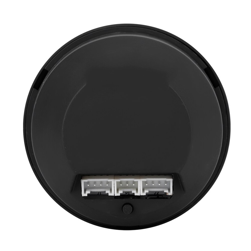 Auto Car 2.5in Digital Turbo Boost Gauge Meter 12V 7 Colors Backlight Universal Turbo Boost Meter Aluminum Alloy + ABS