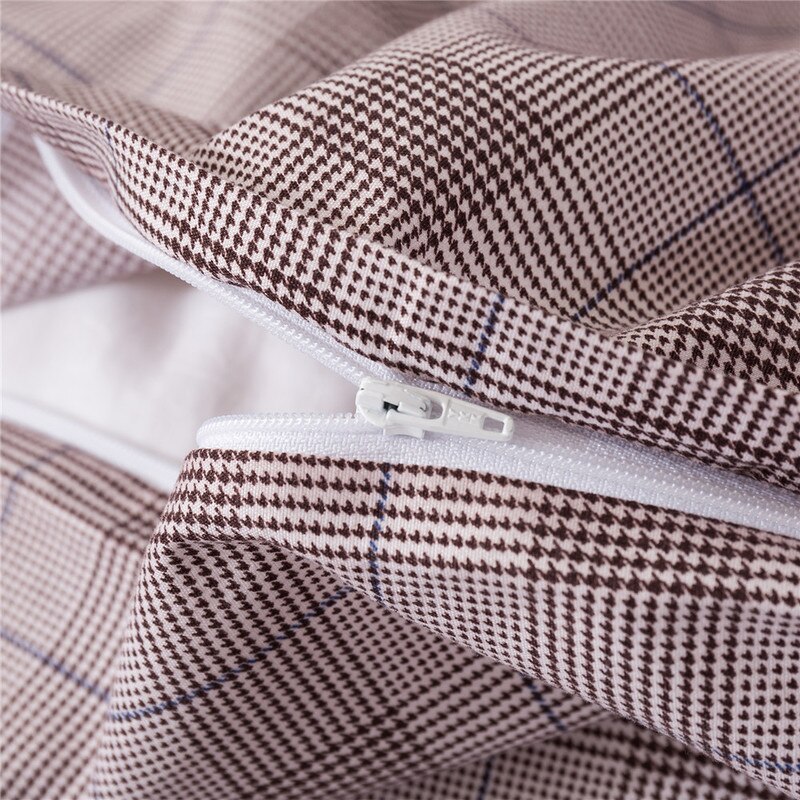 Nordic Style Polyester Duvet Cover Quilt Covers Bedding Sets Single Queen Size Pillowcase Home With Textile Linens King Bed Twin