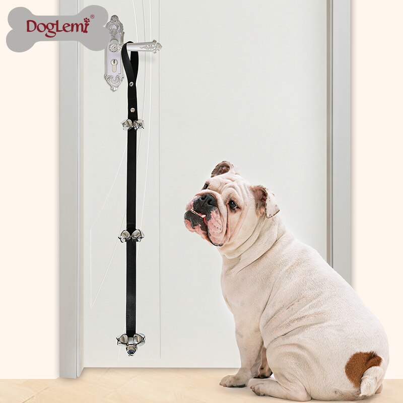 hond deurbellen hondenbel buiten hangende bel hondendeurbellen voor uitgaan huisdier doorbell honden deurbel hondendeurbellen voor zindelijkheidstraining Metaal kleine koperen bel