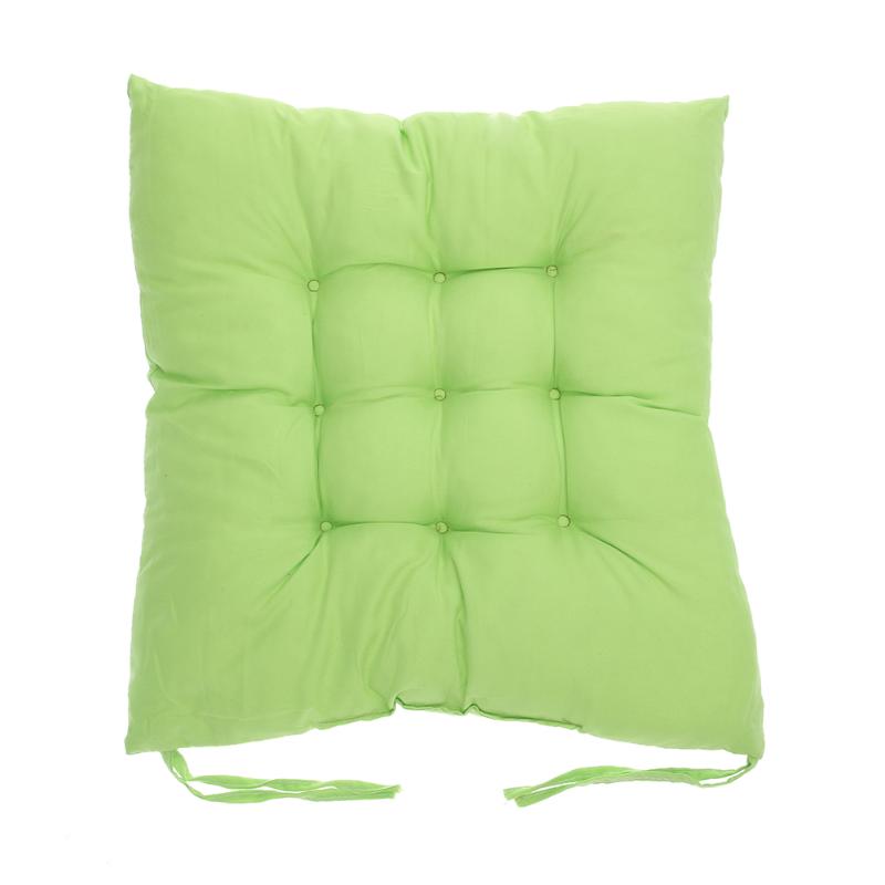 Zachte Comfortabele Katoenen Zitkussen Winter Office Bar Stoel Kussen Japan Stijl Mat Pad Home Decor Sierkussen Floor Kussens: Groen