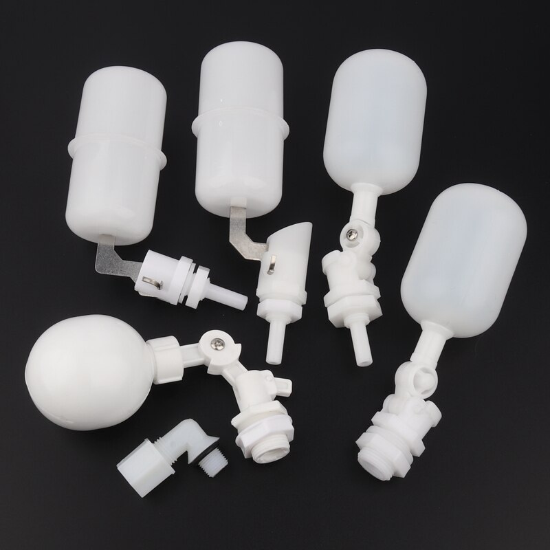 3/8"-6mm Mini Float Valve Aquarium Fish Tank Water Dispenser Float Ball Valve Water Tank Level Control Reverse Osmosis System